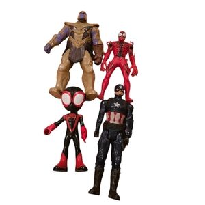 Marvel Bundle Caption America, Thanos, Carnage, Spidey